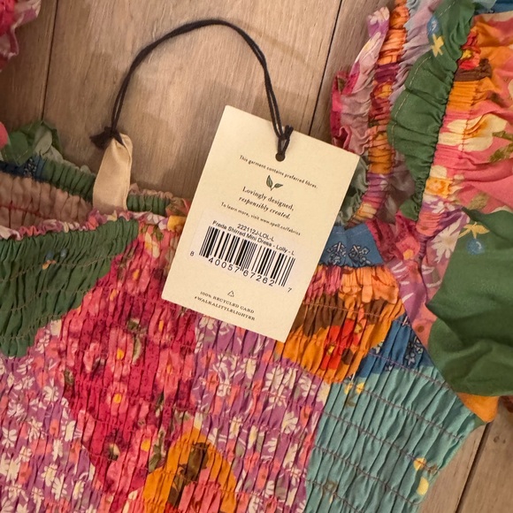 Spell Multicolor Floral Smocked Dress - Picture 4 of 10